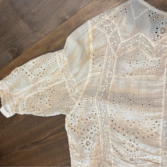 Magnolia Pearl Eyelet Rafaella Top 1417 Moonlight
 NWT - Picture 8 of 8